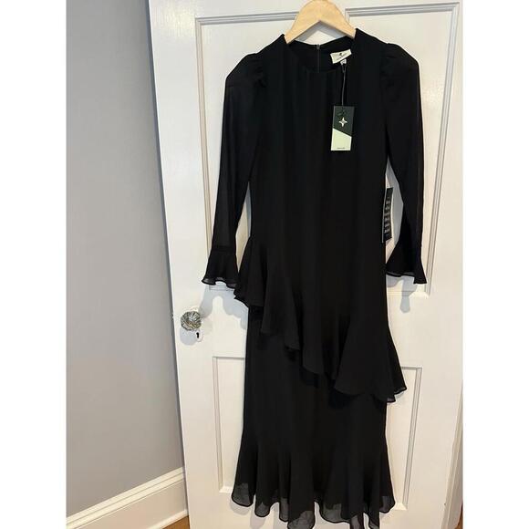 Tuckernuck Black Sasha Dress $228 NWT XXS 2XS - Read - Picture 3 of 6